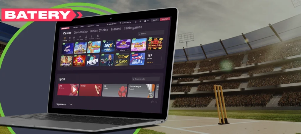 Batery bookmaker website in India