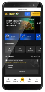 Betandyou mobile app