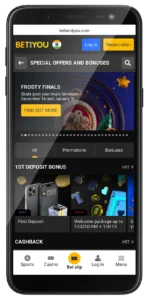 Betandyou mobile app