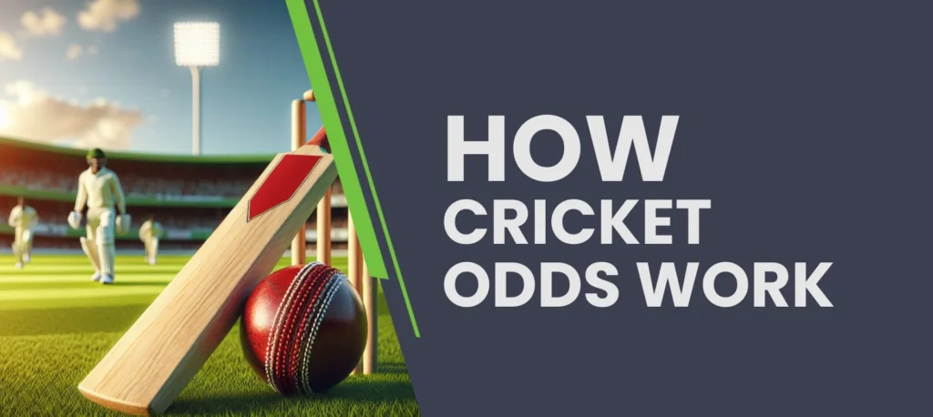 Explanation of how odds work in cricket betting