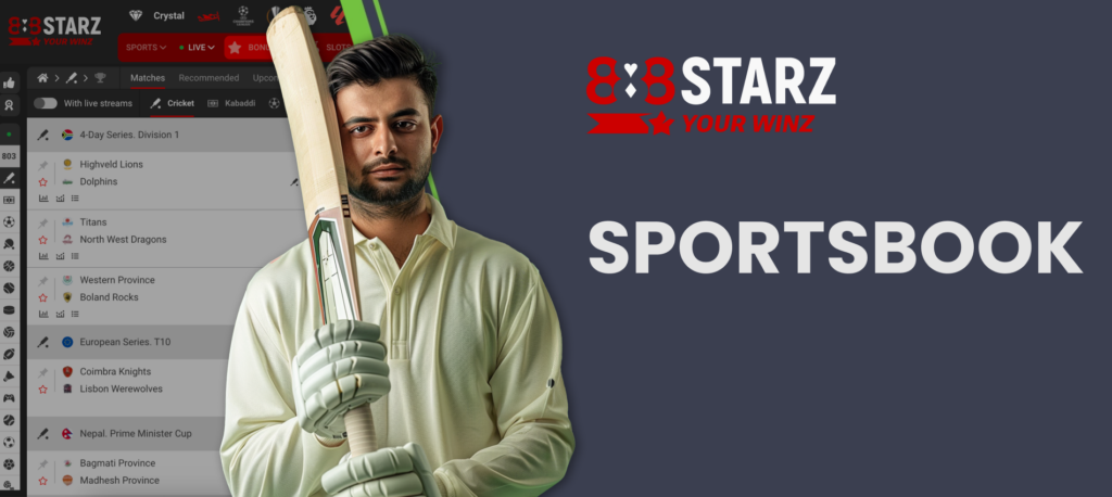 888starz Betting Options