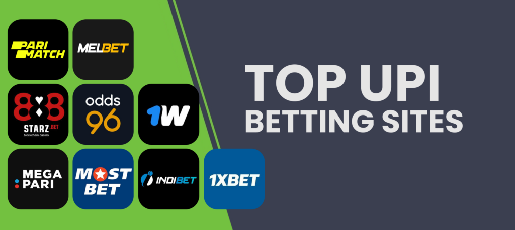 Best bookmakers with UPI