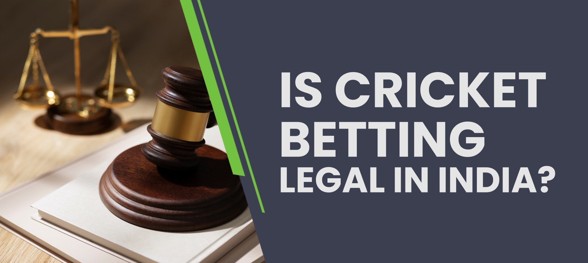 Cricket betting legality in India