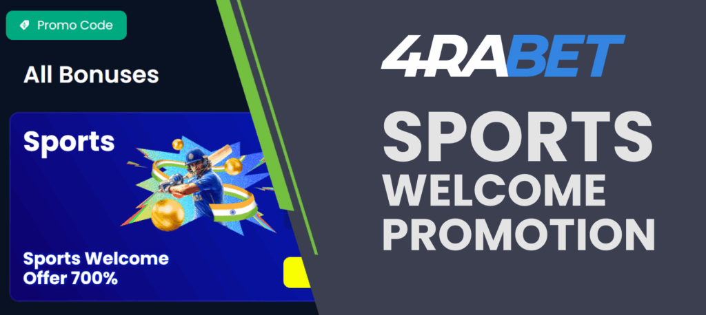 4Rabet sports welcome bonus