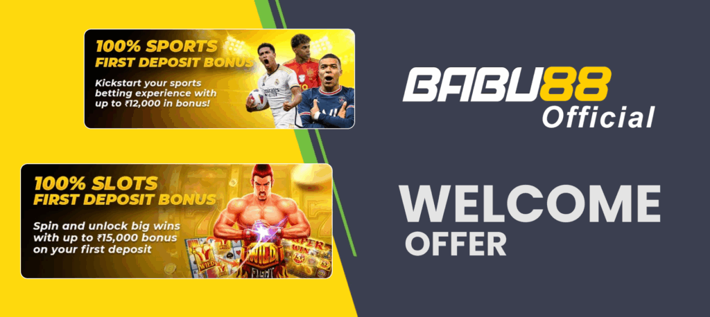 Great Welcome Bonus from Babu88 for Indian Players