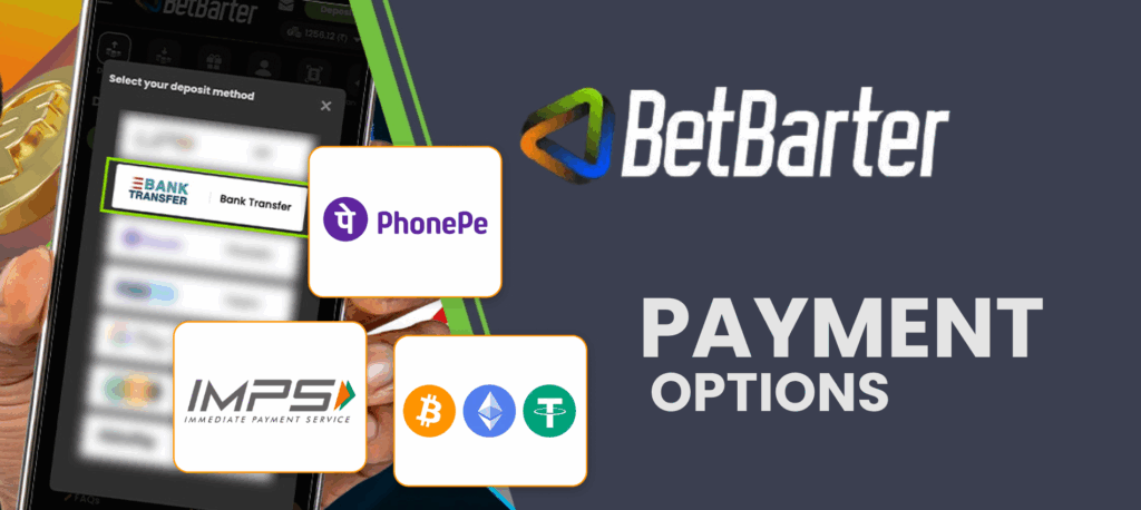 Depositing and Withdrawing Funds on Betbarter