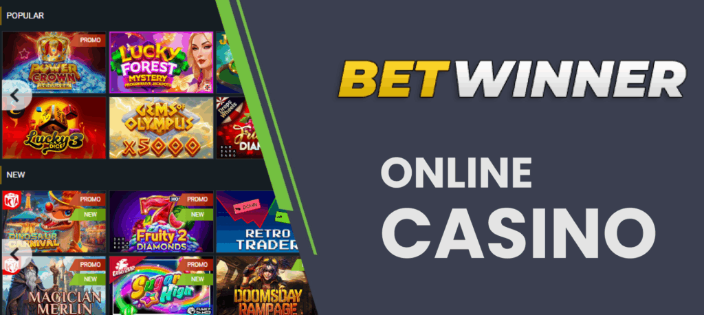 Play in casino with BetWinner