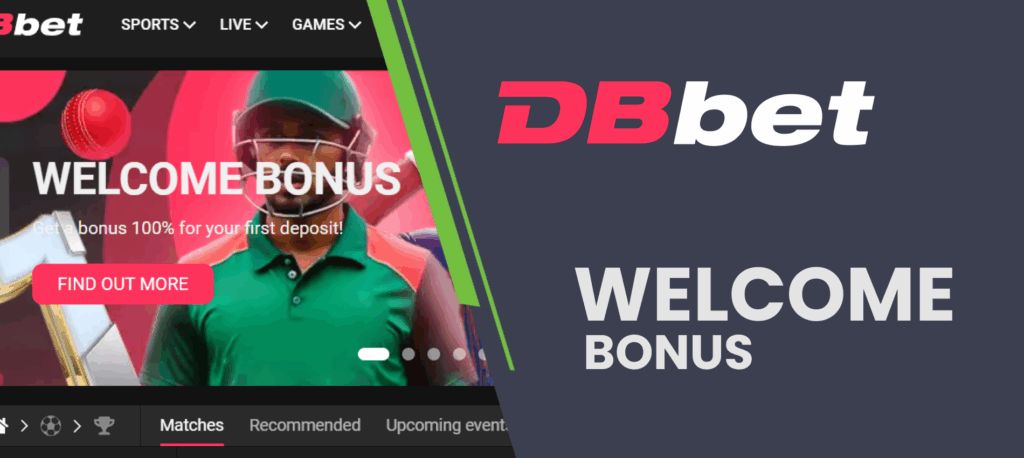 Great Welcome Bonus from DBbet for Indian Players