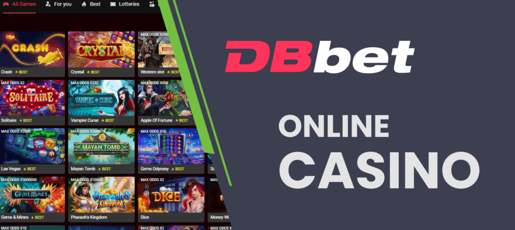 Play in casino with DBbet