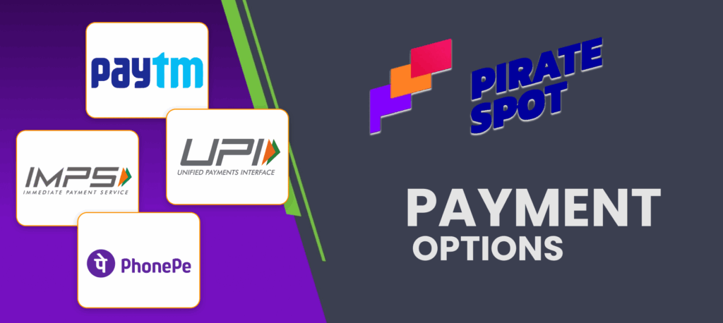 Depositing and Withdrawing Funds on Pirate spot 