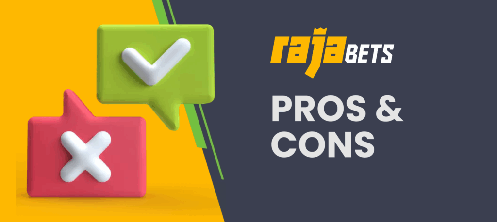 Pros and cons of using Rajabets bonus code