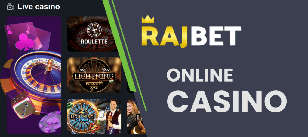 Play in casino with Rajbet