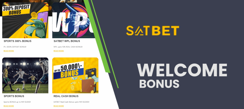 Great Welcome Bonus from Satbet for Indian Players