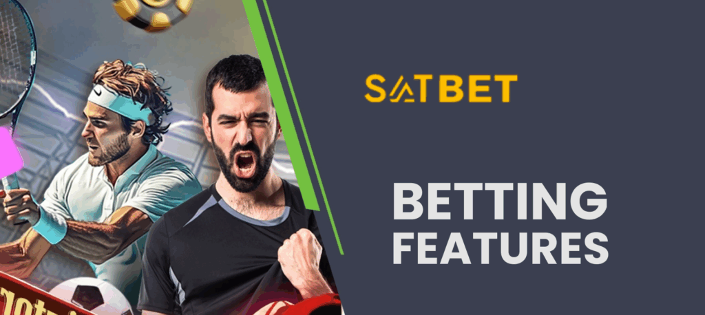 Sports betting features on the Satbet website in India