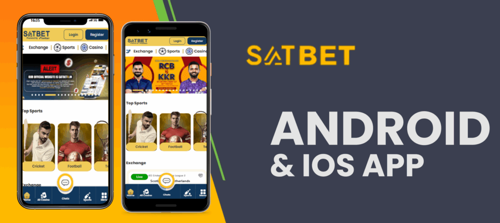 Using the Satbet mobile app