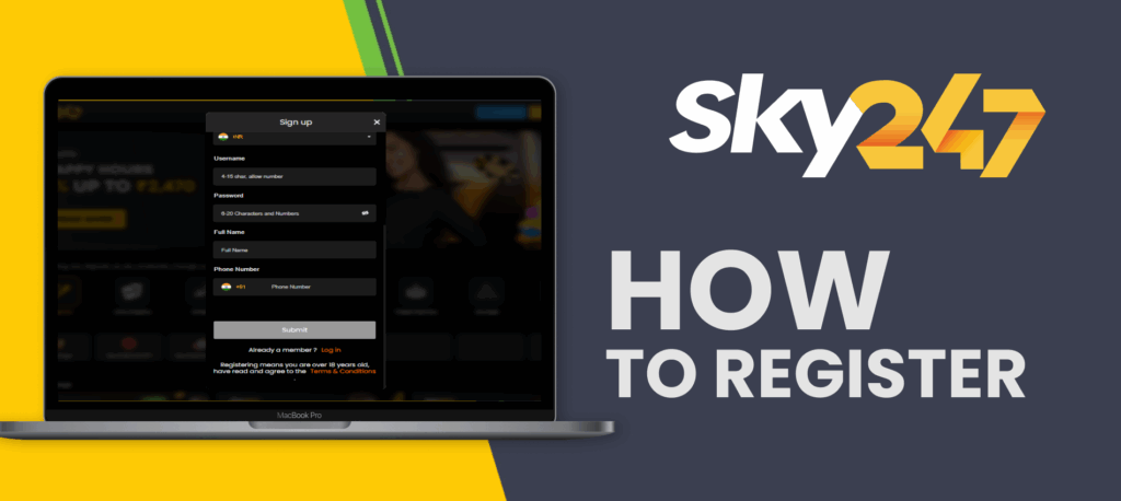 Sky247 registration India