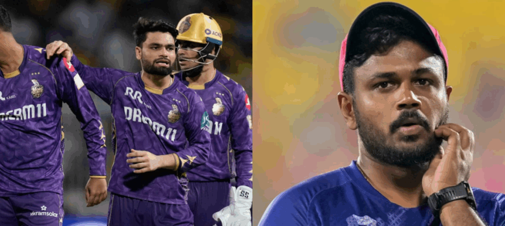 Sanju Samson in Rajasthan Royals jersey amid KKR trade rumors